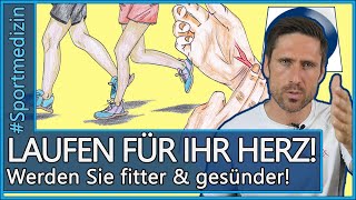 Herzgesundheit durch Joggen Die Auswirkungen vom Joggen auf Herz Kreislauf amp Fitness  5 Tipps [upl. by Lynnworth179]