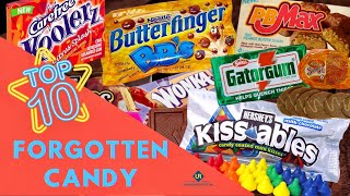 Top 10 Forgotten Candy [upl. by Colombi]