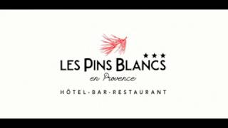 Les Pins Blancs en Provence HôtelBarRestaurant [upl. by Wilkens]