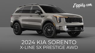 2024 Kia Sorento XLine SX Prestige AWD  Road Rider Brown  Sage Interior  MSRP 48285 [upl. by Koblick941]