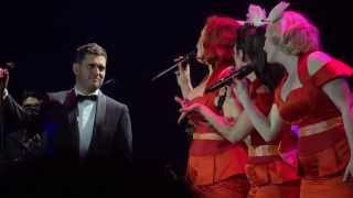 Michael Bublé  Nevertheless Im In Love With You feat The Puppini Sisters [upl. by Coshow753]