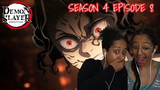 FORESIGHT 🔥  Demon Slayer Season 4 Episode 8  Reaction [upl. by Ettelracs]