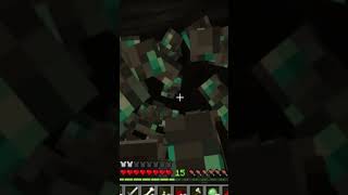 Mining diamonds for the first time minecraft blocks diamond [upl. by Namielus]