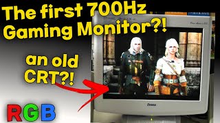 Can we Reach 700Hz by Overclocking this Old CRT Monitor [upl. by Zacks]