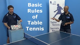 How to Play Table Tennis Backspin Backhand [upl. by Kerrill]