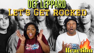 First Time Hearing DEF LEPPARD  “Lets Get Rocked” Reaction  Asia and BJ [upl. by Adianez963]