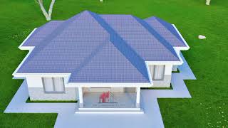 Modern 4 Bedroom House Design [upl. by Arhoz]