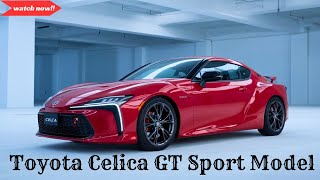 Finally 2025 New Toyota Celica GT Sport Model Official Reveal  Detail Exterior amp Release Date [upl. by Wiencke]