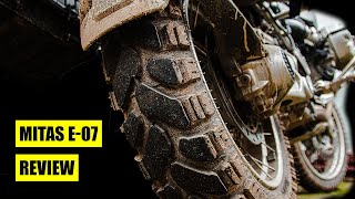 Mitas E 07 Review  Changing from a Touring tire to a 5050 dual sport  any good Mitas e 07 review [upl. by Corry635]