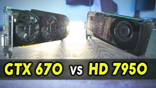 GTX 670 Vs HD 7950 Who Wins in 2019 [upl. by Analed]