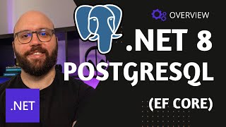 NET 8 💥  ASPNET Core PostgreSQL integration [upl. by Shirah]