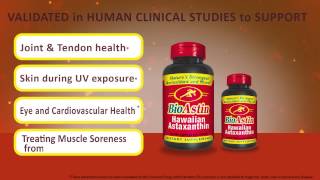 Learn About The Benefits of BioAstin Hawaiian Astaxanthin  Nutrex Hawaii [upl. by Akenn]