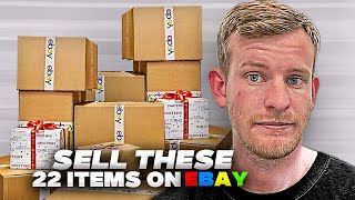 22 Over Looked Items That Sell For HUGE Profits On EBay [upl. by Sybley949]