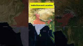 India Size and Location Class 9 cbse [upl. by Markman407]