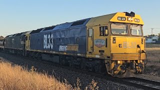 7731V PN empty grain BL33G523FA Geelong to Murtoa 1945 81124 Stawell VIC [upl. by Fujio]