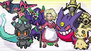 Pokémon Radical Red Elite Four Agatha Grimmsnarl Team [upl. by Attoynek]