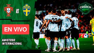 🚨 PORTUGAL vs SUECIA EN VIVO 🔥🏆 AMISTOSO INTERNACIONAL ⚽ [upl. by Nnarefinnej]