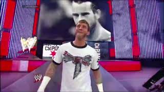 CM Punk Last Entrance Ever On Monday Night Raw Raw Jan 20 2014 HD [upl. by Noiroc]