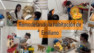 Remodelando la habitación de Emiliano 🦁🦒 [upl. by Amedeo]