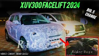 Xuv300 Facelift 2024 👉 5 Big change [upl. by Samuele]