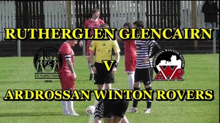 Rutherglen Glencairn v Ardrossan Winton Rovers 12th October 2024 [upl. by Nadine]