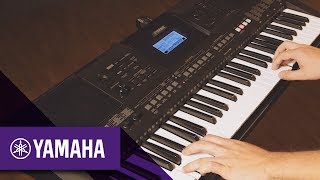 Przegląd keyboardu Yamaha PSRE463  Yamaha Music [upl. by Annohs]