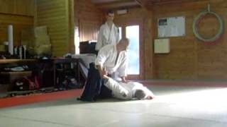 Aikibudo  Ushiro Hiji Kudaki [upl. by Fiann]