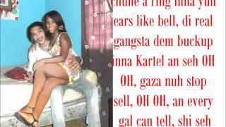 Vybz Kartel World Boss  The Lyricist PT2 LYRICS ON SCREEN 2011 dancehall music [upl. by Ardnazil]