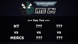 The ANZ Team Championships 2024  Day Two  Warhammer 40K Tournament Coverage [upl. by Ailak223]