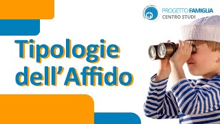 4  Le Tipologie di Affido Marco Giordano  Nuove Linee Affido 2024 [upl. by Joses]