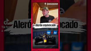 Red Bull llevó el ALERÓN EQUIVOCADO 🤦🏻‍♂️🤦🏻‍♀️redbullracing maxverstappen checo f1 [upl. by Zeeba]