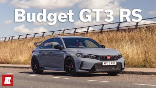 Why the Civic Type R is a £50k GT3 RS  4K Road Test [upl. by Nylegna]