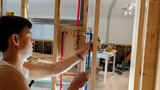 How to Install PEX Shower Valve [upl. by Leicester]