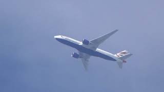 British Airways 777236ER LGW  JFK [upl. by Howland868]