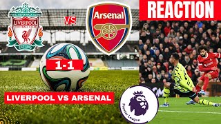 Liverpool vs Arsenal 11 Live Stream Premier league Football EPL Match Score Highlights Gunners LFC [upl. by Hogg]