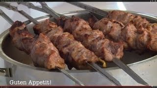 Schaschlik Neues Rezept Schaschlik auf Joghurt Videorezept Leckerer Schaschlik [upl. by Fanya290]