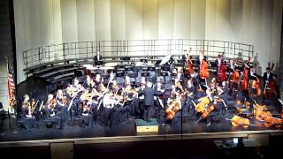 Caledonia High School Orchestra performs Viola Concerto Movement 1 [upl. by Ahtimat]