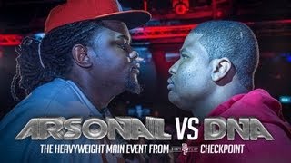 ARSONAL VS DNA  Dont Flop Rap Battle [upl. by Falconer]