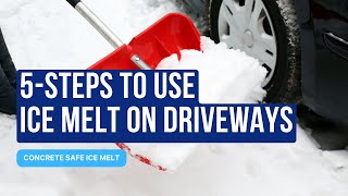 A Safe Paw Ice Melt Guide for Driveways [upl. by Auohc888]