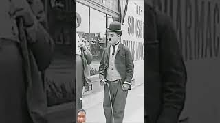 Chaplin Diner Chaos 🍴👊🤪shorts funny charliechaplin comedy fun [upl. by Htehpaj]