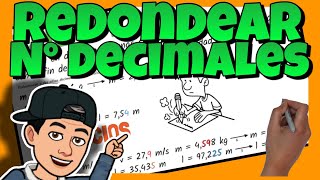 👨‍🏫 REDONDEAR NÚMEROS DECIMALES [upl. by Nadaba]