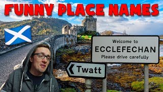 Funny Scottish Place Names [upl. by Ainoyek]