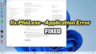 FFIXED Pbidexe  Application Error [upl. by Hobie]