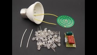 Lampada LED Faça você mesmo 110220 volts DIY  super simplescaseira [upl. by Aninad727]