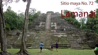 Sitio maya No 72 Lamanai Belice [upl. by Airym]