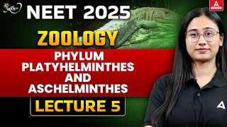 Phylum Platyhelminthes and Aschelminthes  Animal Kingdom Class 11  NEET 2025  NEET Zoology [upl. by Ahsercal297]