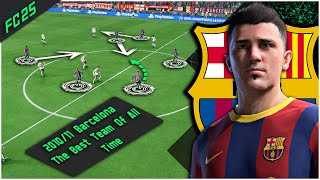 Recreate The 201011 Barcelona Tactics Under Pep Guardiola  Throwback Thursday  EA FC 25 [upl. by Miles]