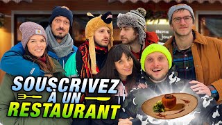 ON OUVRE UN RESTAURANT À LA MONTAGNE pour les abonnés cheatmeal obligé pardon Akim [upl. by Siuqcram]