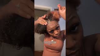 hairstyles edgestutorial curlyhairstyles naturalhairstyles naturalhair curlyhair edges curls [upl. by Fillbert]