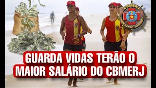 Guarda vidas terão o maior salário do CBMERJ Assista agora [upl. by Akcir488]